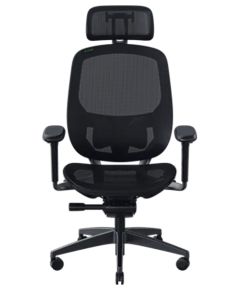 Razer Fujin Pro, mesh gaming chair (black, incl. 3-D headrest)