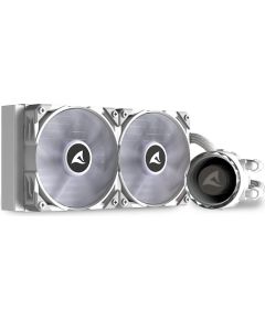 Sharkoon S80 RGB White AIO 240mm, water cooling (white)