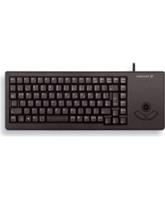 CHERRY XS Trackball Keyboard G84-5400, keyboard (black, US English with EURO symbol)