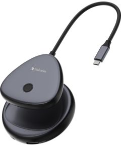 Verbatim Share My Screen USB Wireless Adapter 4K with Hub WDA-01 (black)