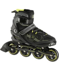 INLINE SKATES NILS EXTREME NA9157 BLACK/GOLD SIZE. 44