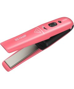 Revamp ST-1700PK-EB Progloss Liberate Cordless Ceramic Compact Hair Straightener Pink