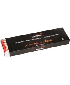 (Ir veikalā) Mustang Fireplace matches 20 cm 45 pcs display