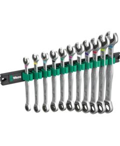 Wera 9630 magnetic strip 6000 Joker 1, 11 pieces, wrench (combination ratchet wrench with holding function)
