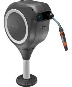 GARDENA Terases šļūtene automātiska sarullēšana 20 m , balta