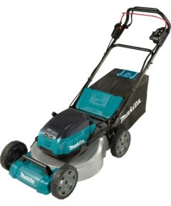 Makita cordless lawnmower DLM536Z, 36Volt (2x18Volt) (blue/black, without battery and charger, with wheel drive)