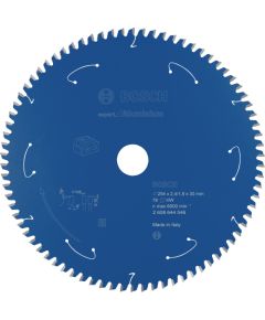 Bosch circular saw blade Expert for aluminum, 254mm, 78Z (bore 30mm, for cordless saws)