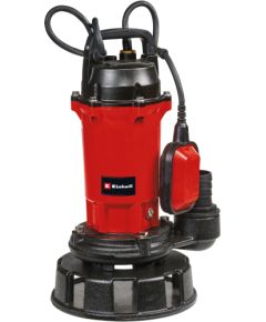 Einhell dirty water pump GE-DP 900 Cut, submersible / pressure pump (red / black, 900 watts)