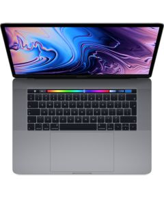 Apple MacBook Pro 2017 Retina 15" 4xUSB-C - Core i7 2.8GHz / 16GB / 256GB SSD - SPACE GRAY (Atjaunināts, stāvoklis labi)