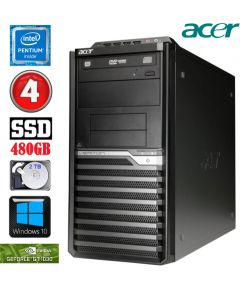 Acer Veriton M4610G MT G630 4GB 480SSD+2TB GT1030 2GB DVD WIN10