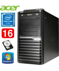 Acer Veriton M4610G MT G630 16GB 250GB DVD WIN7Pro