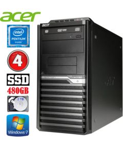 Acer Veriton M4610G MT G630 4GB 480GB+2TB DVD WIN7Pro