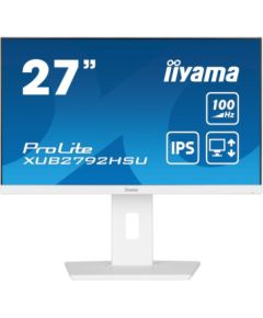 iiyama ProLite XUB2792HSU-W6, LED monitor - 27 - white (matt), FullHD, IPS, AMD Free-Sync, 100Hz panel