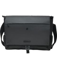 Dicota Messenger Bag Eco MOVE M-Surface, notebook case (black, up to 38.1cm (15.6 inches))