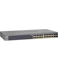 Netgear GS728TP, Switch (grey, 190W PoE Budget)