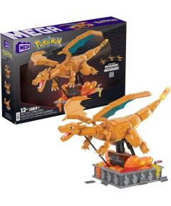 Mega Creative Mattel MEGA Pokémon Motion Charizard movable building set, construction toy