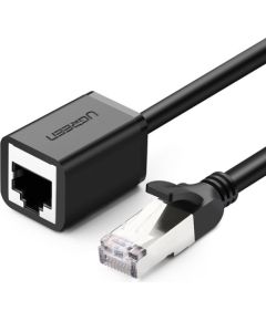 Удлинительный кабель Ugreen Ethernet RJ45 Cat 6 FTP 1000Mbps 2m Black (NW112 11281)