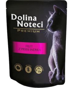 DOLINA NOTECI Premium Turkey breast fillet with gravy - wet cat food - 85 g