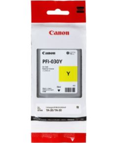 Canon PFI-030Y (3492C001) Ink Cartridge, Yellow