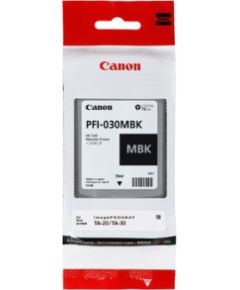 Canon PFI-030MBK (3488C001) Ink Cartridge, Matte Black