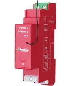 1-channel DIN rail relay with energy measurement Shelly Qubino Pro 1PM