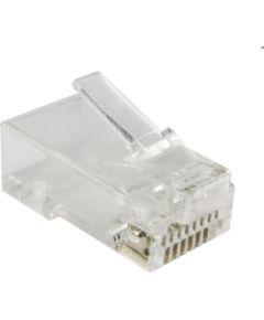 Alantec-Wtyk przelotowy RJ45 UTP kat.5e (op.100 szt