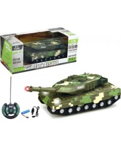 Adar Radiovadāmais tanks (gaisma, skaņa, 4 virz.) ar USB uzlāde 34 cm 575455