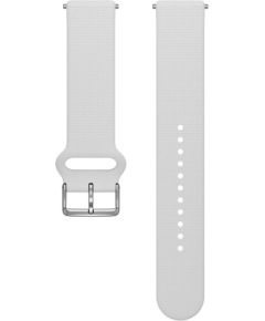 Polar watch strap 20mm S-L T, white silicone