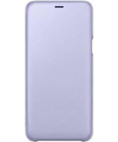 Samsung   A6 Plus 2018 A605 Wallet Cover Purple
