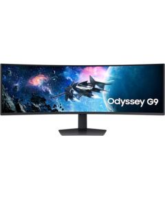 LCD Monitor SAMSUNG Odyssey G9 49" Gaming/Curved Panel VA 5120x1440 32:9 1 ms Swivel Height adjustable Tilt Colour Black LS49CG950EUXEN