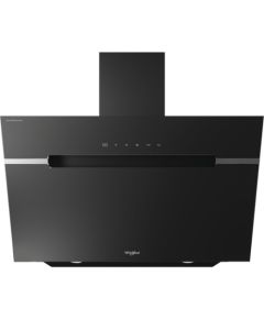 Whirlpool WHVS91FLTDPK tvaika nosūcējs, sienas/slīpais, 90cm melns