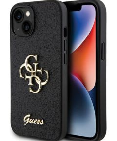 Guess Fixed Glitter Big 4G Case Aizsargapvalks Priekš Apple iPhone 15 Pro Max