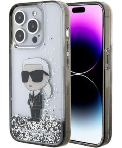 Karl Lagerfeld KLHCP15XLKKNSK Aizmugurējais Apvalks Priekš Apple iPhone 15 Pro Max