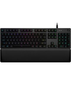 LOGITECH G513 Corded LIGHTSYNC Mechanical Gaming Keyboard - CARBON - US INT'L - USB - TACTILE