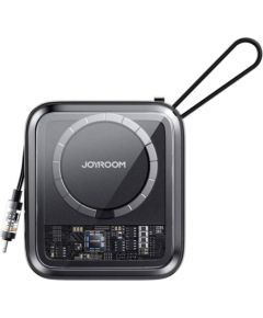 Magnetic Powerbank Joyroom JR-L007 Icy 10000mAh, Lightning (Black) 10 + 4 pcs FOR FREE
