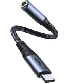 Audio adapter Joyroom SY-C01 Type-C to 3.5mm (black)