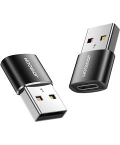 Adapter USB male-female Type-C (2 pieces) Joyroom S-H152 (black)