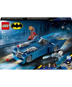 76274 LEGO® Super Heroes Betmens ar Betmenauto pret Arli Kīnu un Misteru Salu