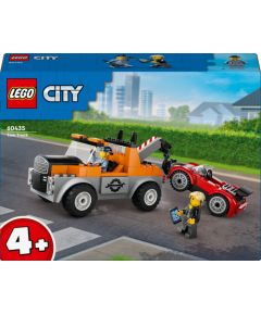 LEGO City Samochód pomocy drogowej i naprawa sportowego auta (60435)