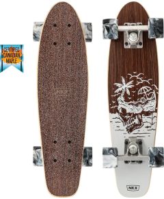 Skrituļdelis NKX Bones Mini Cruiser skeitbords 22" Grey