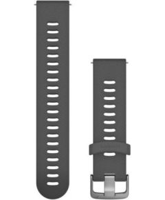 Garmin Pulksteņa siksniņa priekš Forerunner 245, 20 mm, Šīfera pelēka