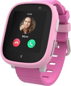 Xplora X6 Play TFT Digital 4G Black Wi-Fi GPS SmartWatch for Kids Pink