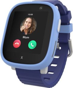 Xplora X6 Play TFT Digital 4G Black Wi-Fi GPS SmartWatch for Kids Blue