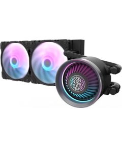 Darkflash DN 240 CPU liquid cooling (black)