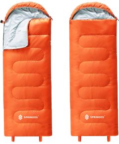 Спальный мешок Springos CS0120 оранжевый