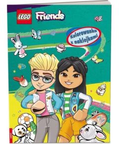 LEGO LEGO Friends. Kolorowanka z naklejkami