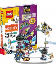 LEGO Lego Books. Buduj i naklejaj: Roboty