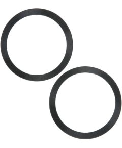 Mocco Metal Ring MagSafe Металлическое Кольцо для Телефона 2шт. / Черный