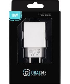 OBAL:ME Настенное зарядное устройство USB-A 10 Вт Белый