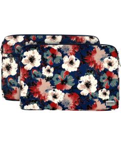 OEM Wonder Sleeve Laptop 17 inches blue and camellias